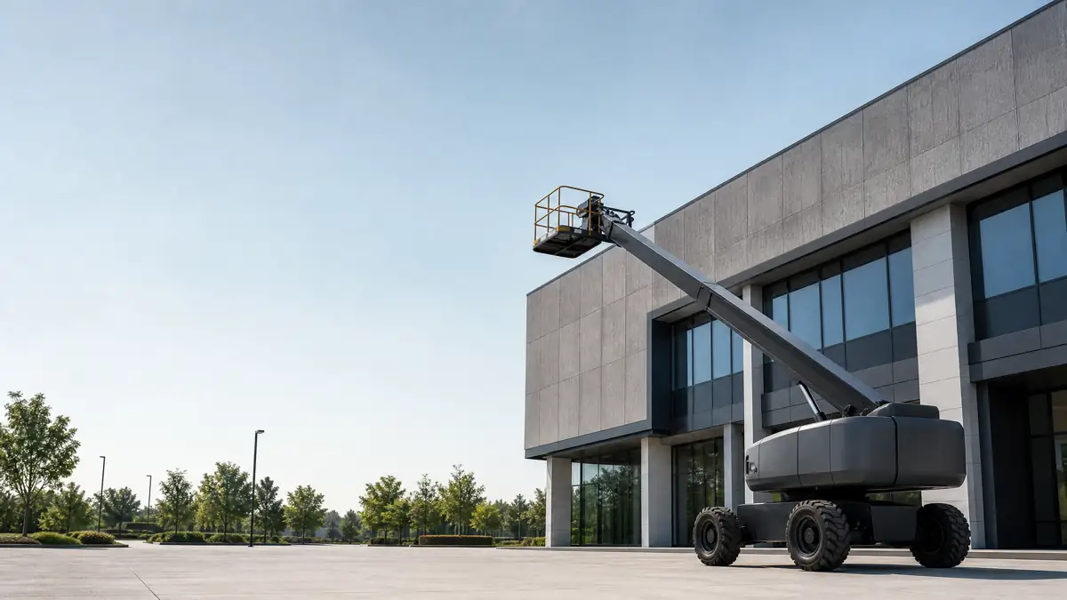 Boom Lifts jobsite access in Charlotte